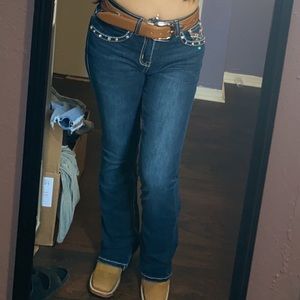 Boot leg jeans